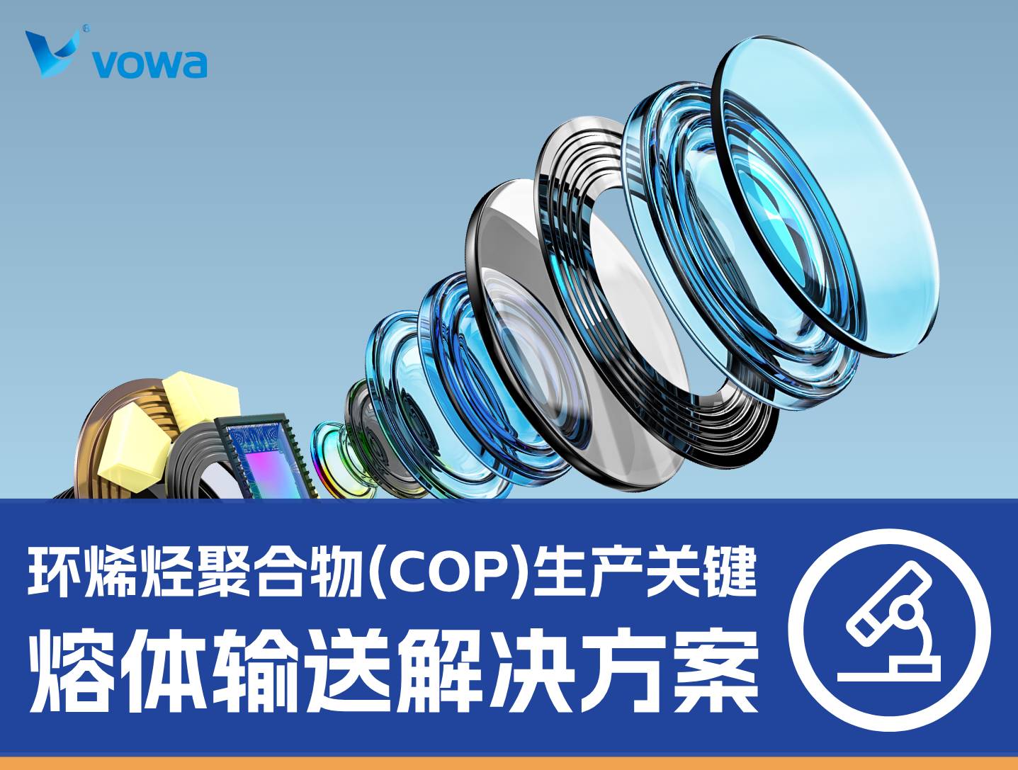 高端光学材料环烯烃聚合物（COP）生产关键环节：熔体输送解决方案